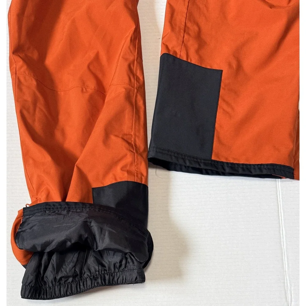 DARE2B - Men's Ski Snow Pants - Orange Insulated Bib Suspenders Waterproof - XXL